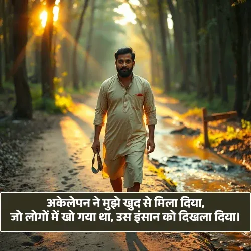 Reality Life Alone Quotes in Hindi