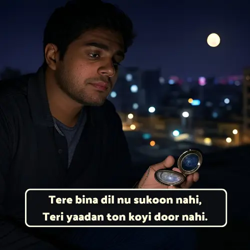 Punjabi Shayari Love in English